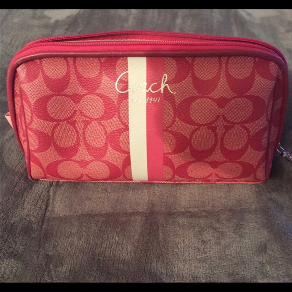 Coach make up bag